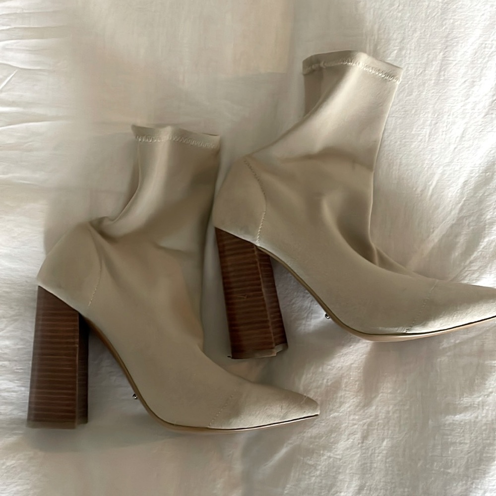 Tony blanco block “sock heels”